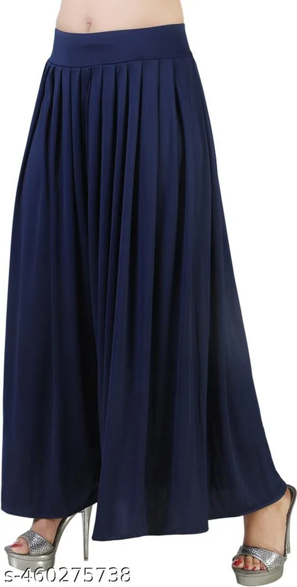 Set_Of_2-Navy_Blue_And_Maroon_Mid_Rise_Lycra_Elastic_Waistband_Palazzo_For_Women