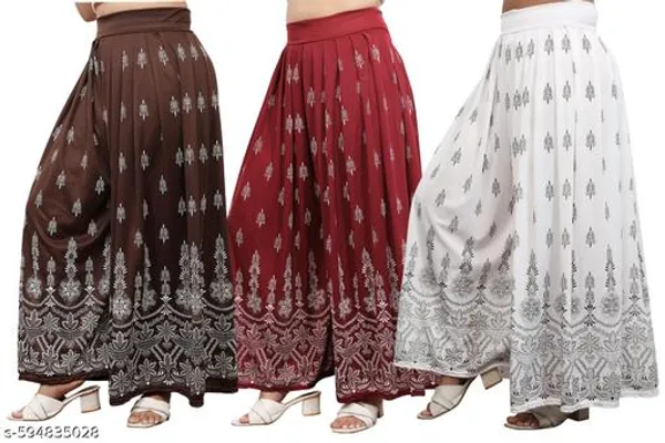 Set_Of_3-Cofi_And_Maroon_And_White_Mid_Rise_Lycra_Elastic_Waistband_Palazzo_For_Women