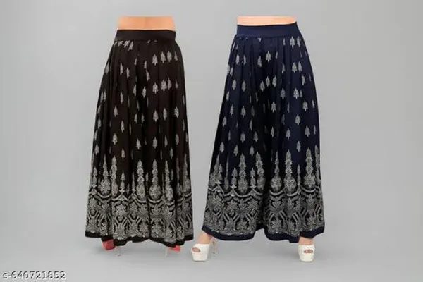 Set_Of_2-Black_And_Navy_Blue_Mid_Rise_Lycra_Elastic_Waistband_Palazzo_For_Women