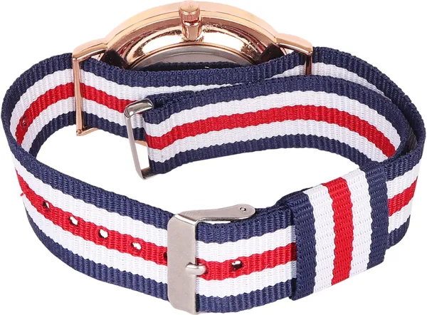 Multicolor_Quartz_Round_Shape_Watch_For_Men_&_Women