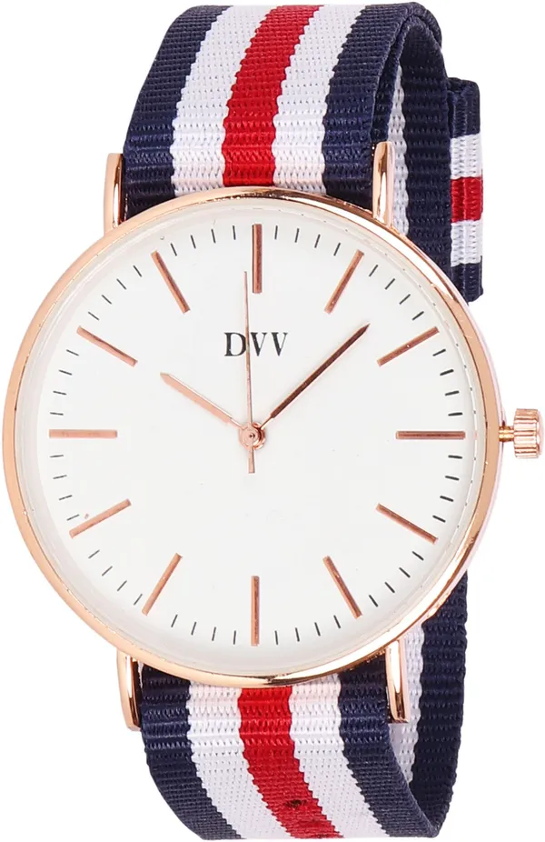Multicolor_Quartz_Round_Shape_Watch_For_Men_&_Women