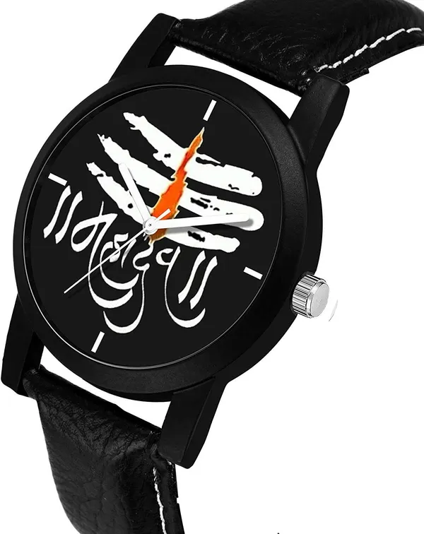 Black_Quartz_Round_Shape_Watch_For_Men