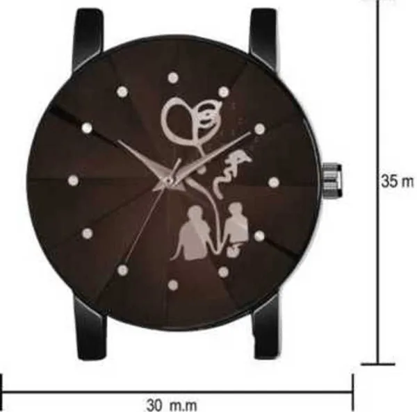 Metalic_Quartz_Round_Shape_Watch_For_Women