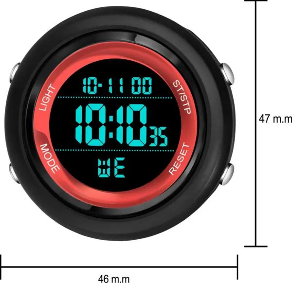 Black_Digital_Round_Shape_Watch_For_Men