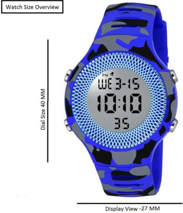 Blue_&_Black_Digital_Round_Shape_Watch_For_Boys