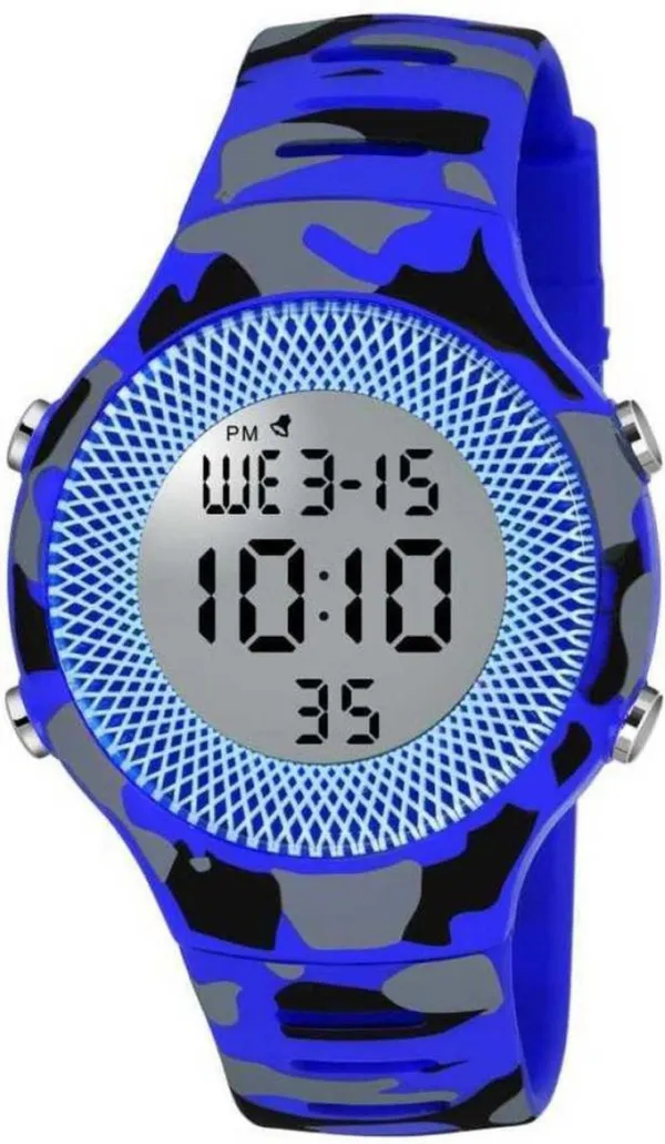 Blue_&_Black_Digital_Round_Shape_Watch_For_Boys