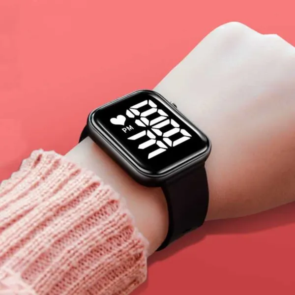 Black_Digital_Rectangle_Shape_Watch_For_Men_&_Women