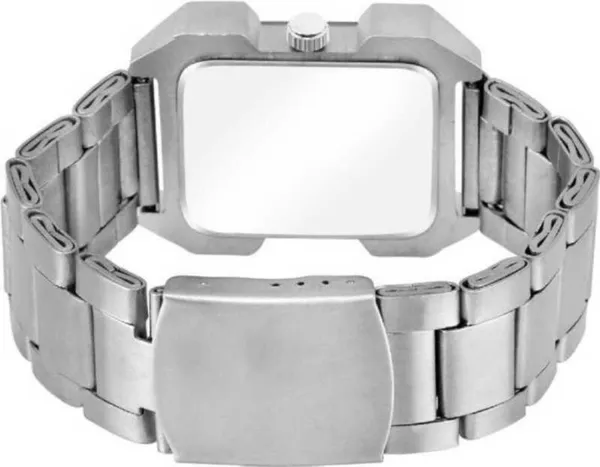 Silver_Quartz_Square_Shape_Watch_For_Boys