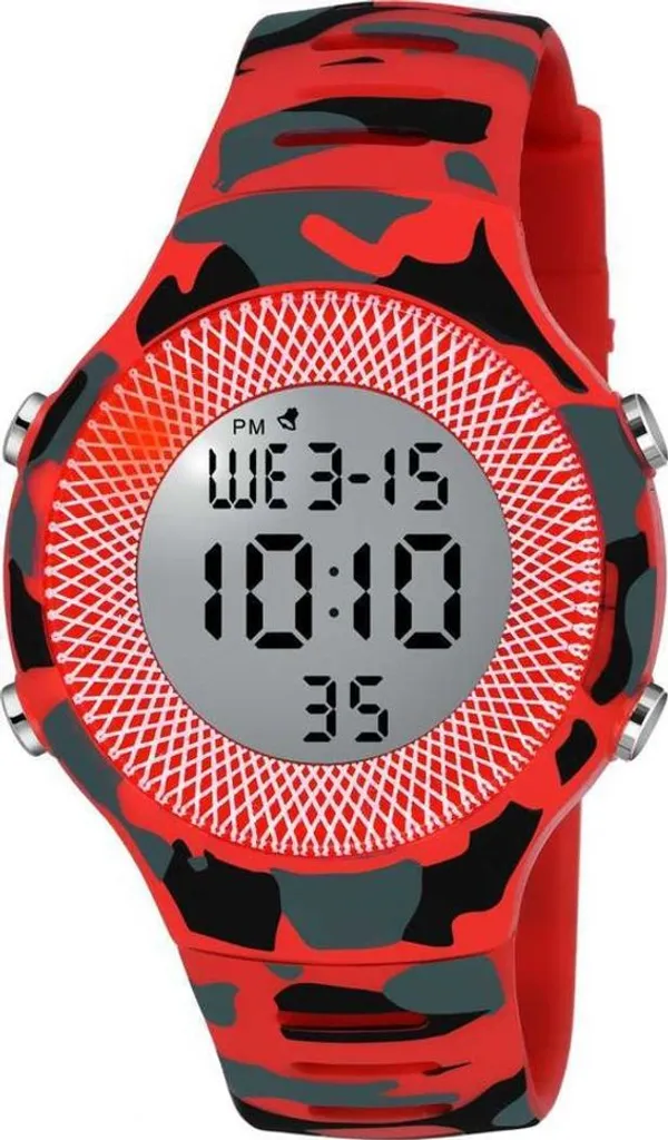 Red_&_Black_Digital_Round_Shape_Watch_For_Boys