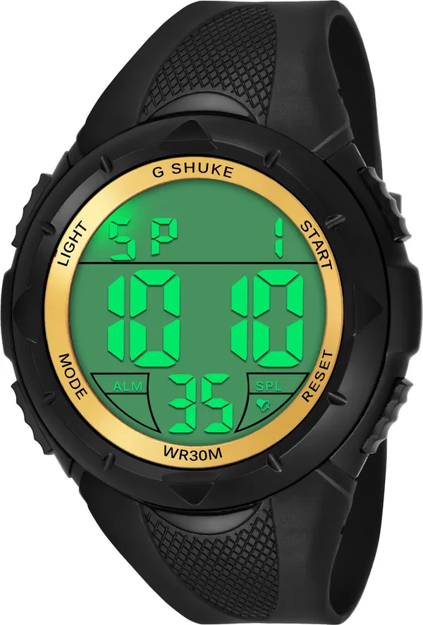 Black_Digital_Round_Shape_Watch_For_Men