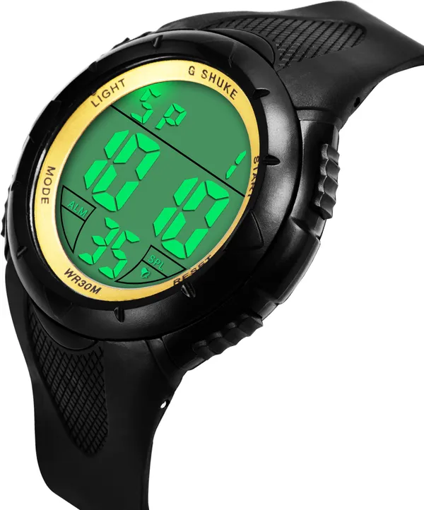 Black_Digital_Round_Shape_Watch_For_Men