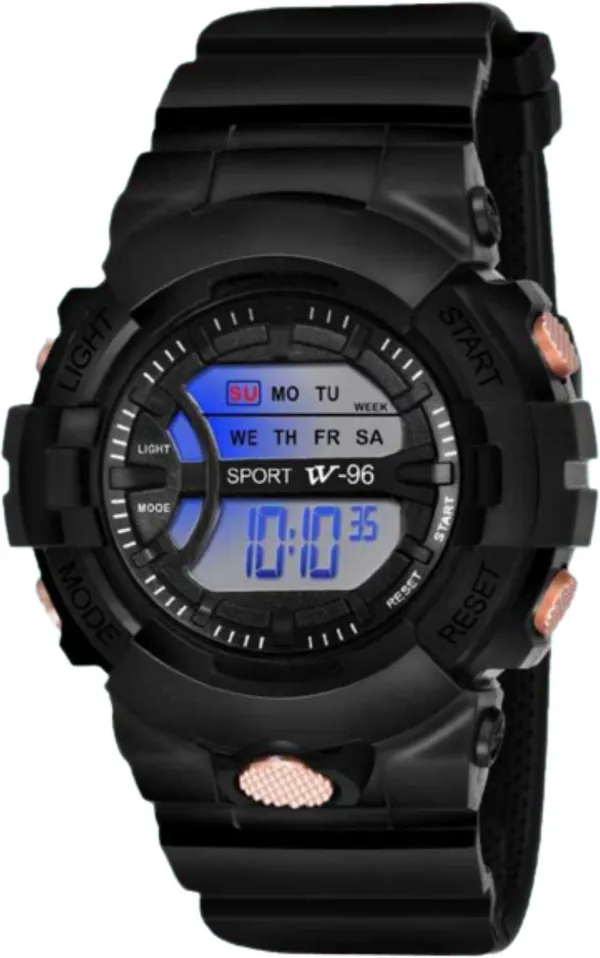 Black_Digital_Round_Shape_Watch_For_Men