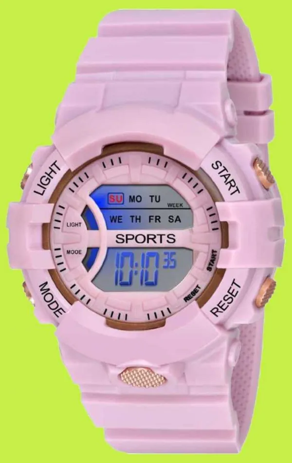 Pink_Digital_Rectangle_Shape_Watch_For_Men_&_Women