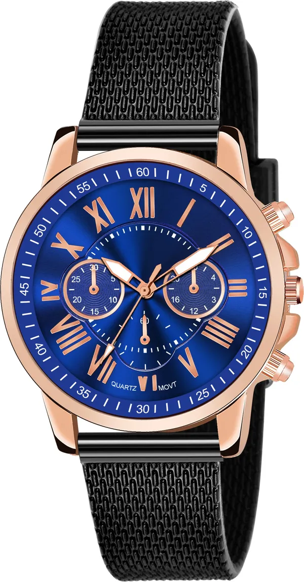 Black_Quartz_Round_Shape_Watch_For_Men