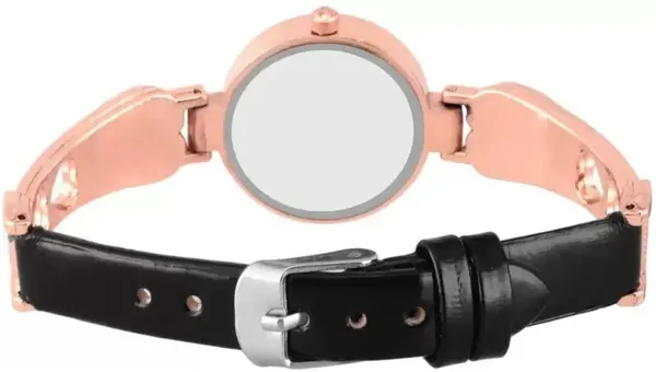 Rose_Gold_Quartz_Round_Shape_Watch_For_Women
