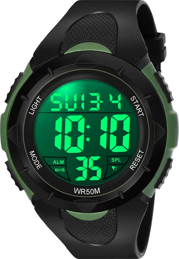 Black_Digital_Round_Shape_Watch_For_Men_&_Women