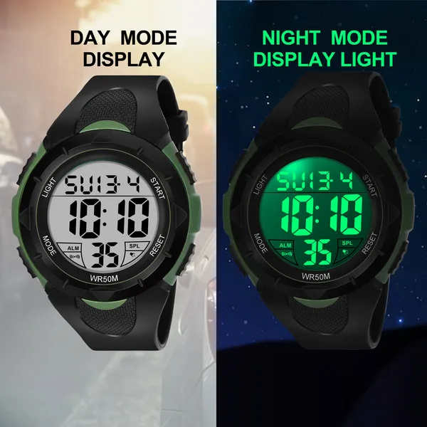 Black_Digital_Round_Shape_Watch_For_Men_&_Women