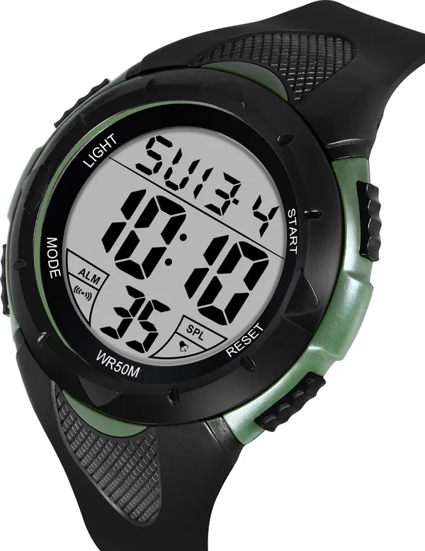 Black_Digital_Round_Shape_Watch_For_Men_&_Women