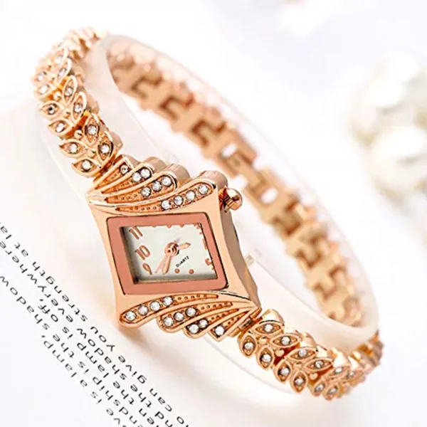 Rose_Gold_Quartz_Asymmetrical_Shape_Watch_For_Women
