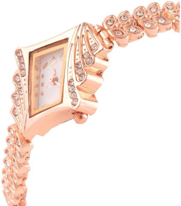 Rose_Gold_Quartz_Asymmetrical_Shape_Watch_For_Women