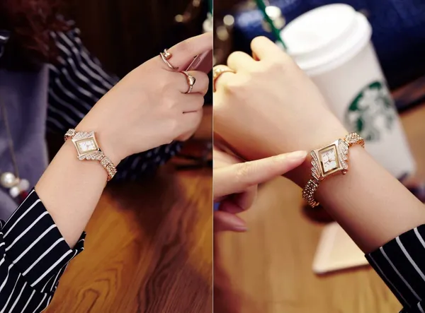 Rose_Gold_Quartz_Asymmetrical_Shape_Watch_For_Women