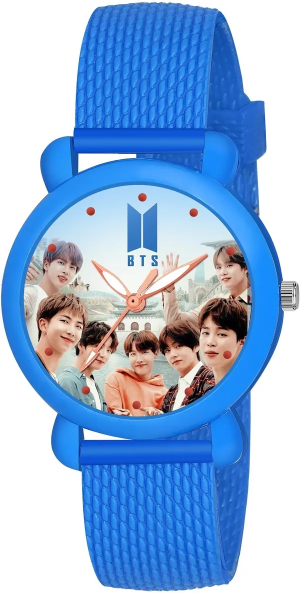 Blue_Quartz_Round_Shape_Watch_For_Boys_&_Girls