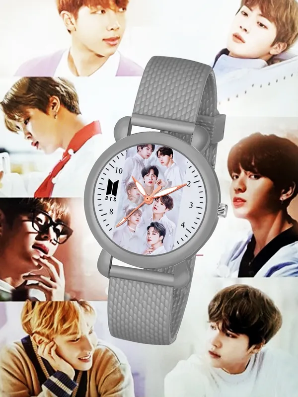 Grey_Quartz_Round_Shape_Watch_For_Boys_&_Girls