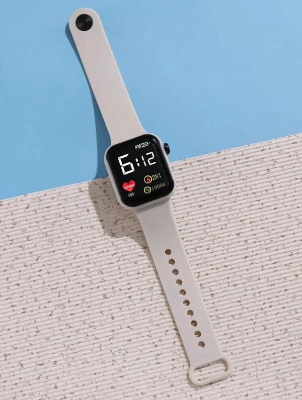 Grey_Digital_Square_Shape_Watch_For_Men_&_Women