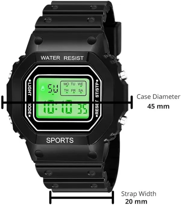 Black_Digital_Round_Shape_Watch_For_Boys_&_Girls