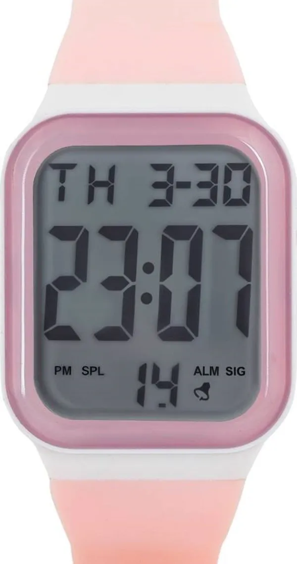 Pink_Digital_Rectangle_Shape_Watch_For_Girls