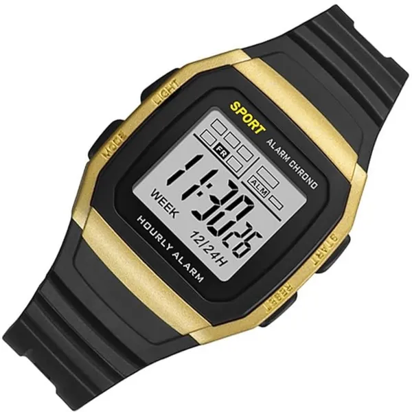 Black_Digital_Rectangle_Shape_Watch_For_Men_&_Women
