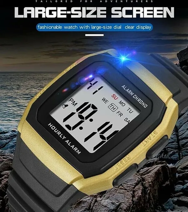 Black_Digital_Rectangle_Shape_Watch_For_Men_&_Women