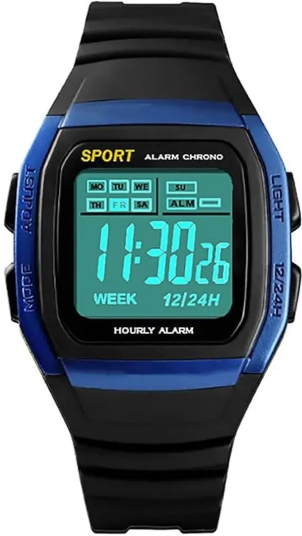 Black_Digital_Rectangle_Shape_Watch_For_Men_&_Women