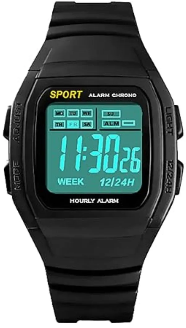 Black_Digital_Square_Shape_Watch_For_Men_&_Women