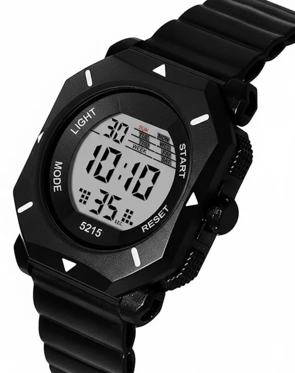 Black_Digital_Round_Shape_Watch_For_Boys_&_Girls