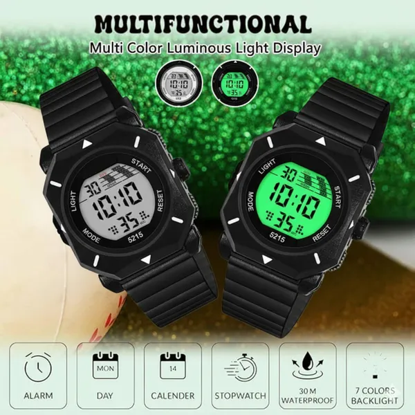 Black_Digital_Round_Shape_Watch_For_Boys_&_Girls