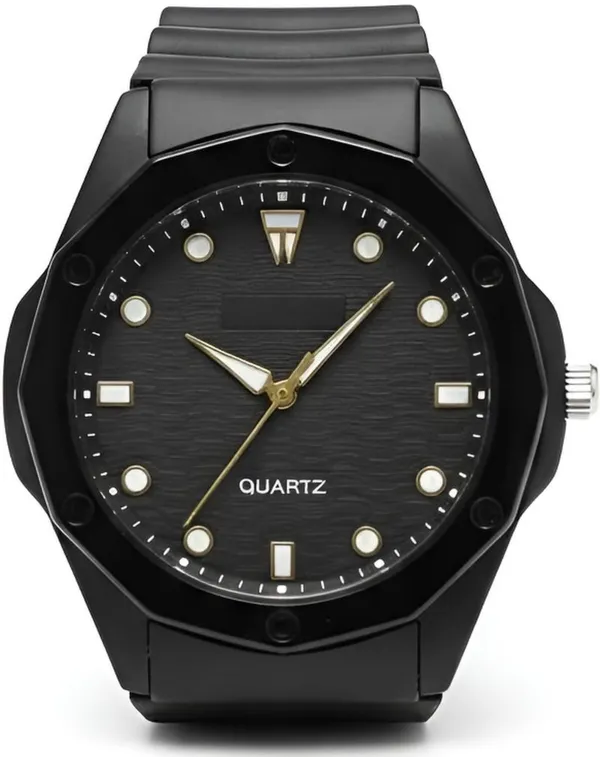 Black_Quartz_Round_Shape_Watch_For_Men