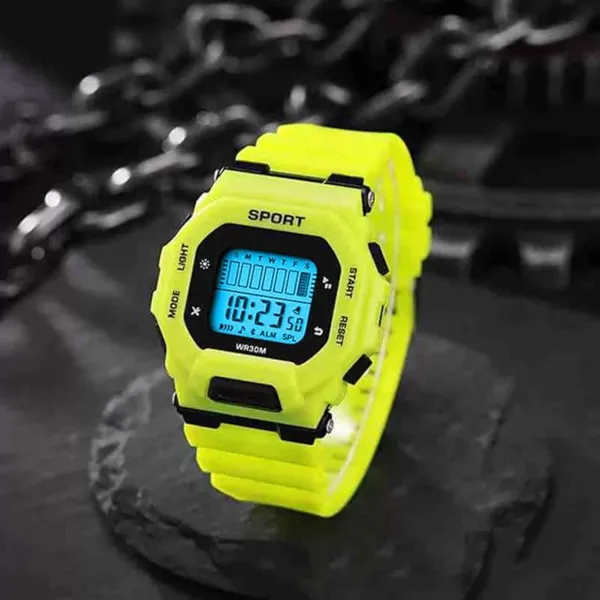 Neon_Yellow_Digital_Rectangle_Shape_Watch_For_Boys_&_Girls