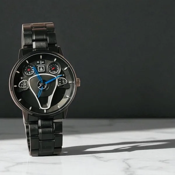 Black_Quartz_Round_Shape_Watch_For_Men