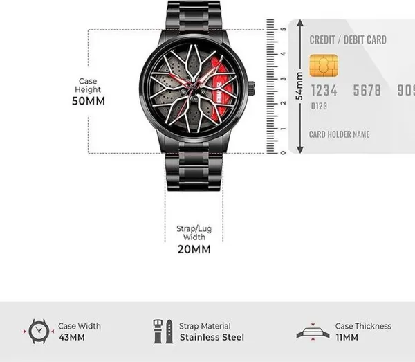 Matte_Black_Quartz_Round_Shape_Watch_For_Boys