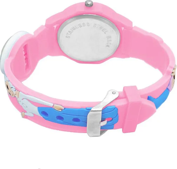 Pink_Quartz_Round_Shape_Watch_For_Girls_(Pack_Of_2)