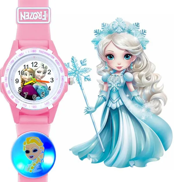 Pink_Quartz_Round_Shape_Watch_For_Girls_(Pack_Of_2)