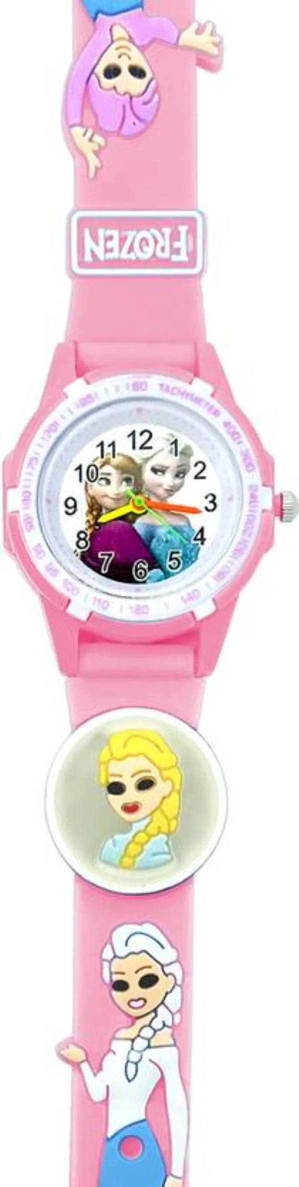 Pink_Quartz_Round_Shape_Watch_For_Girls_(Pack_Of_2)