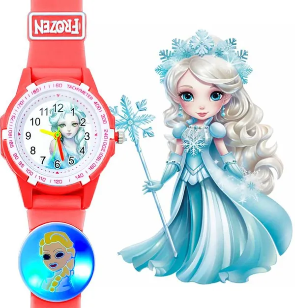 Pink_Quartz_Round_Shape_Watch_For_Girls_(Pack_Of_2)