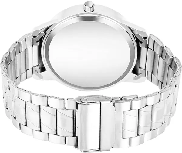 Silver_Quartz_Round_Shape_Watch_For_Men