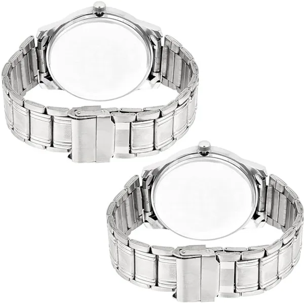 Silver_Quartz_Round_Shape_Watch_For_Men_(Pack_Of_2)