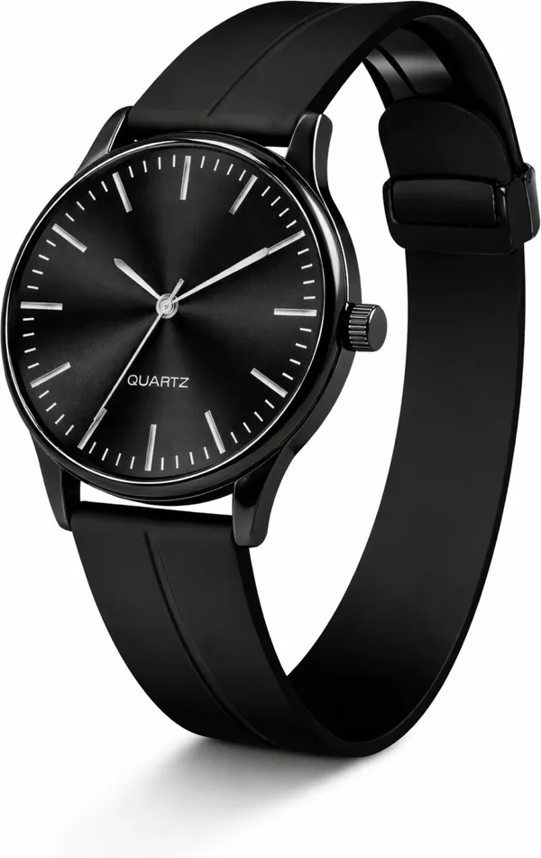 Black_Quartz_Round_Shape_Watch_For_Men