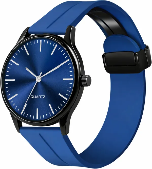 Blue_Quartz_Round_Shape_Watch_For_Men