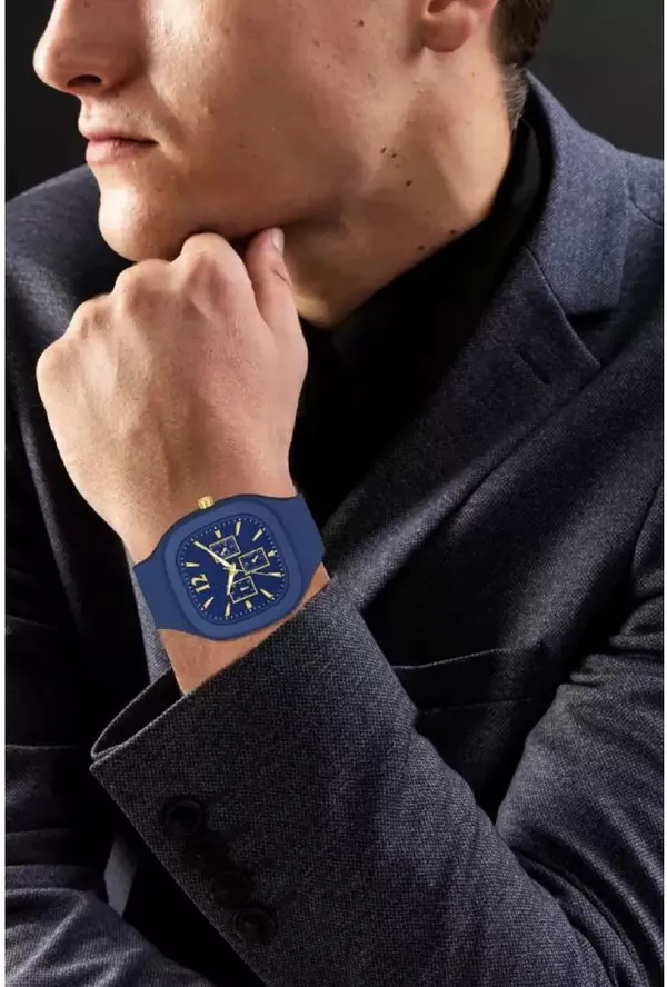 Blue_Quartz_Square_Shape_Watch_For_Men_&_Women_(Pack_Of_2)