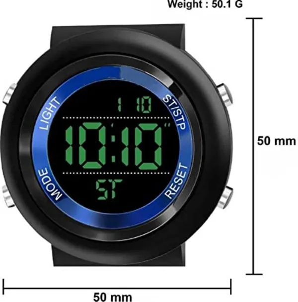 Black_Digital_Round_Shape_Watch_For_Men_&_Women